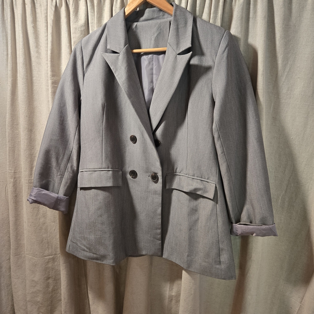 Gray Women's Blazer